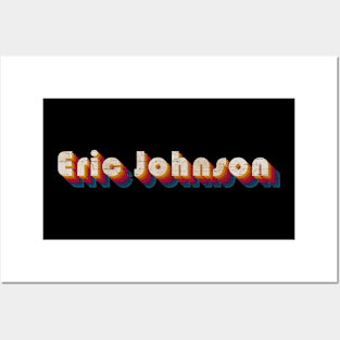 retro vintage Eric Johnson Posters and Art